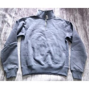 Tilly's Womens Quarter Zip Sweatshirt Pullover Cozy Comfy‎ Athletic Top